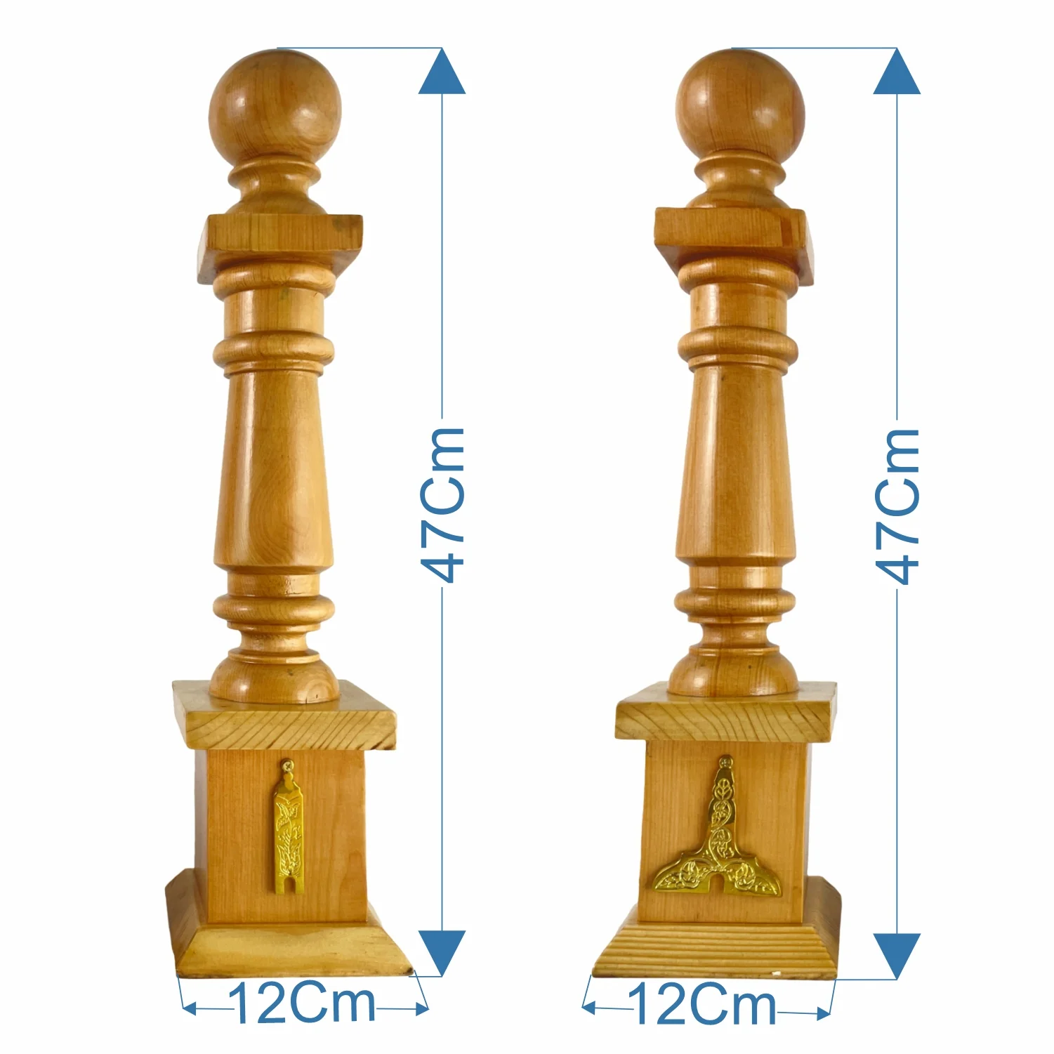Masonic Columns Size Details