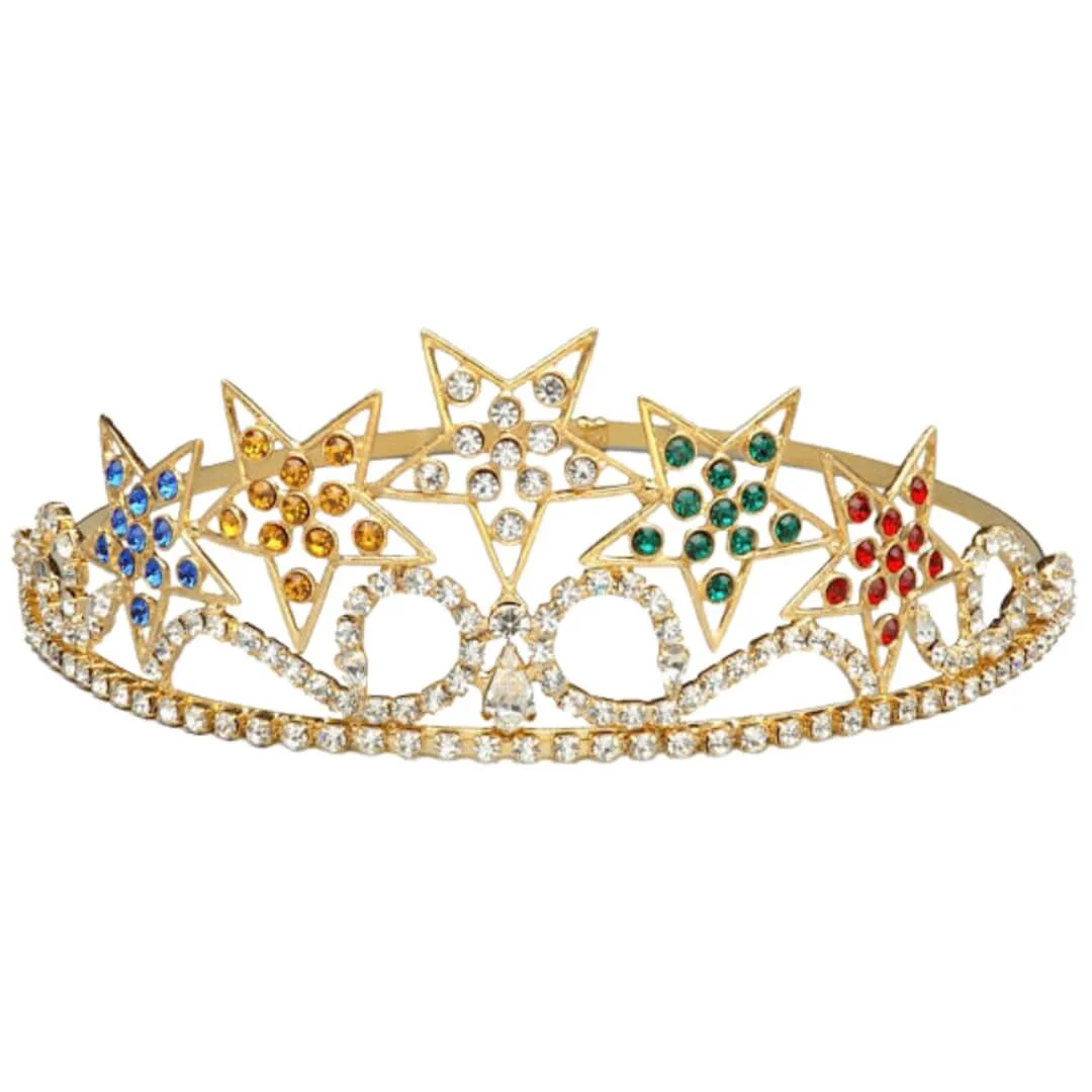 Freemason 5 Star Grand Matron OES Crown