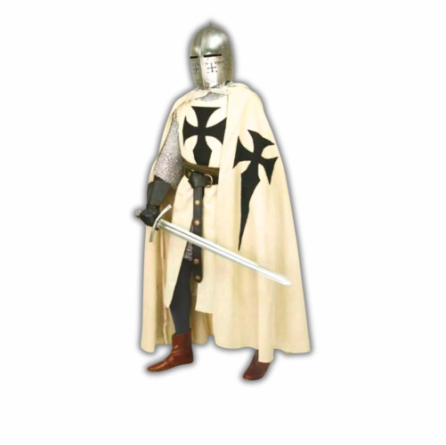Knight Templar Tabard Surcoat with Cross