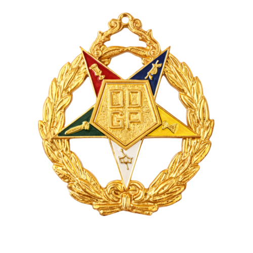 District Deputy Grand Patron OES Officer Collar Jewel