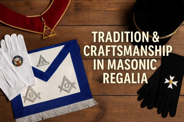 Masonic Regalia That Honors Tradition & Craftsmanship