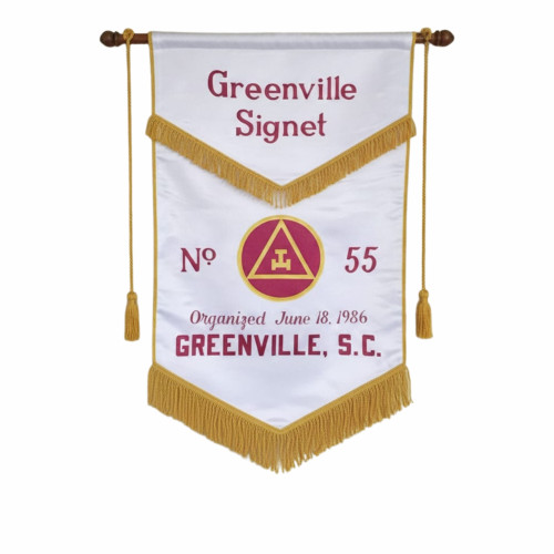 Royal Arch Banner Greenville Signet Lodge
