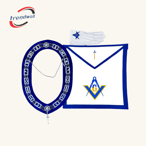 Tyler Blue Lodge Officer Apron