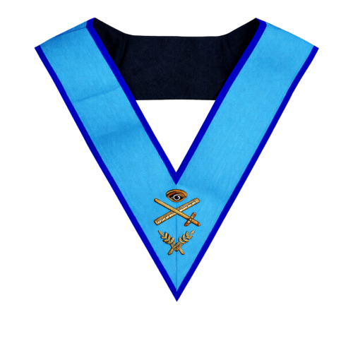 Expert Memphis Misraim French Regulation Officer Collar