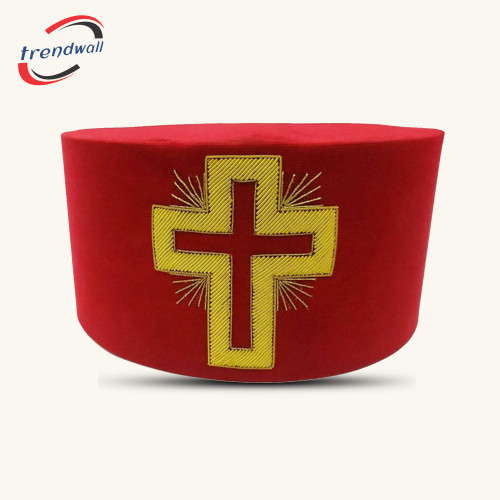 Past Commander Knights Templar Commandery Crown Cap
