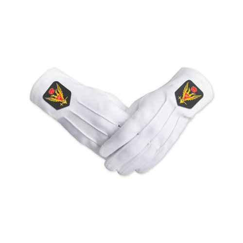 33rd Degree Scottish Rite Gloves 