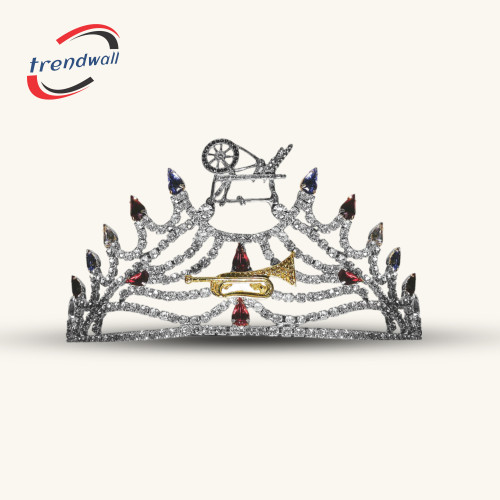 Heroines Of Jericho Crown Silver Tone