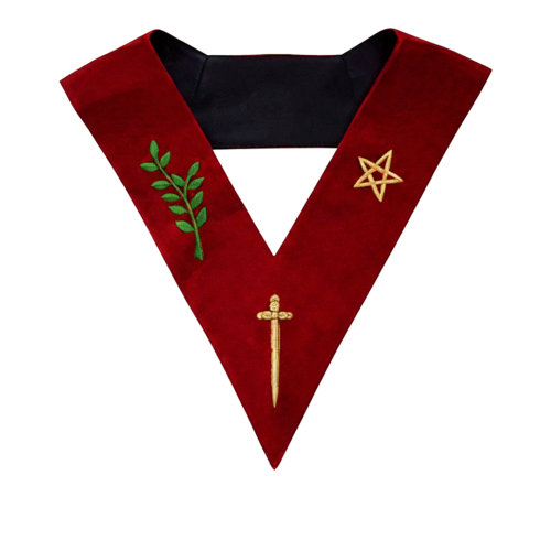 Tyler Scottish Rite Officer Collar