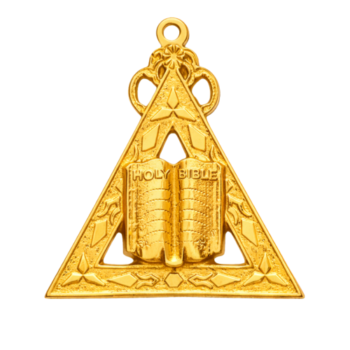 Chaplain Royal Arch Chapter Officer Collar Jewel - Gold Metal