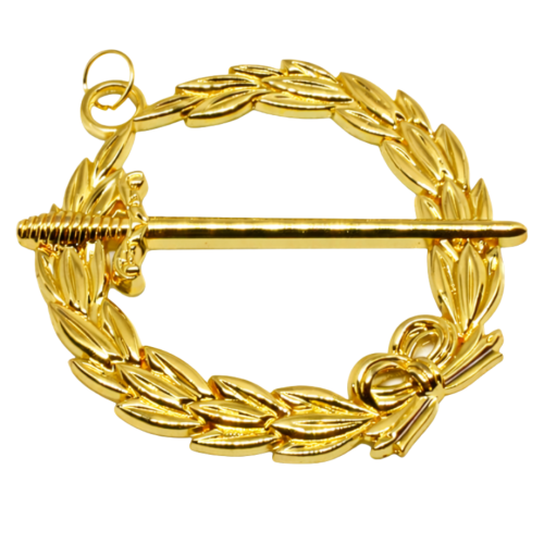 Grand Tyler Blue Lodge Officer Collar Jewel - Gold Metal