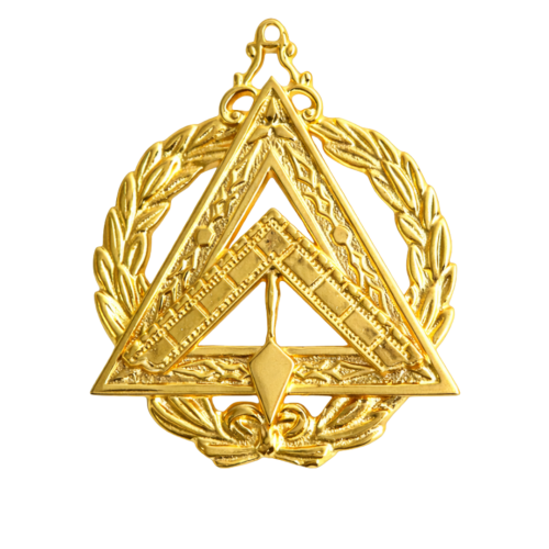 Grand Master Royal & Select Masters Officer Collar Jewel - Gold Plated