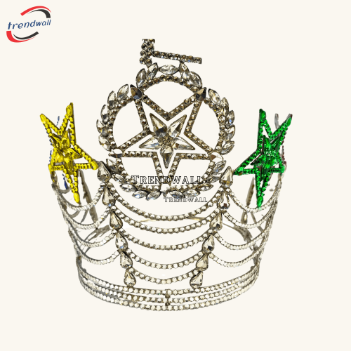 Masonic Grand Worthy Matron OES Crown Tall Style