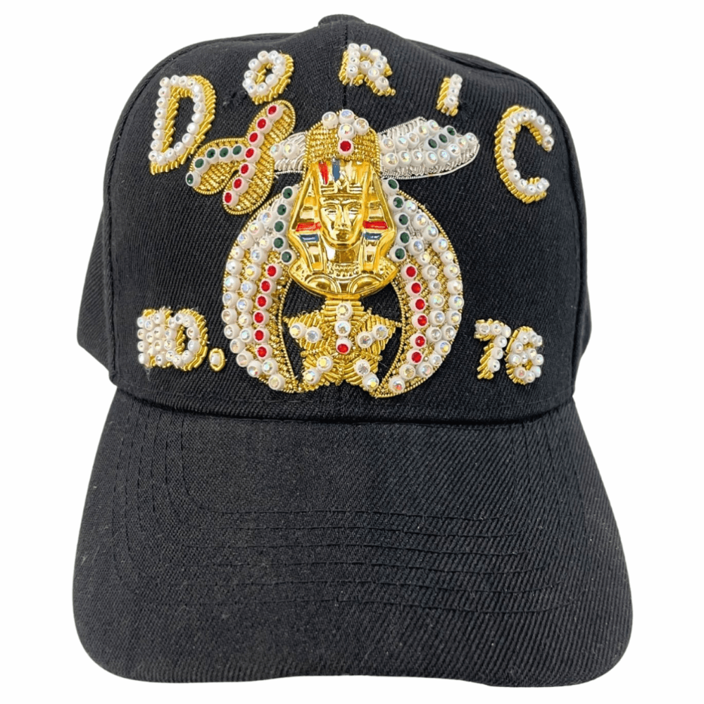 Black Shriner Baseball Cap