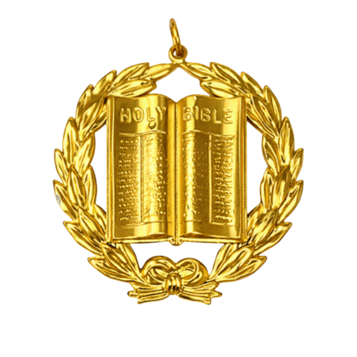 Grand Chaplain Blue Lodge Officer Collar Jewel - Gold