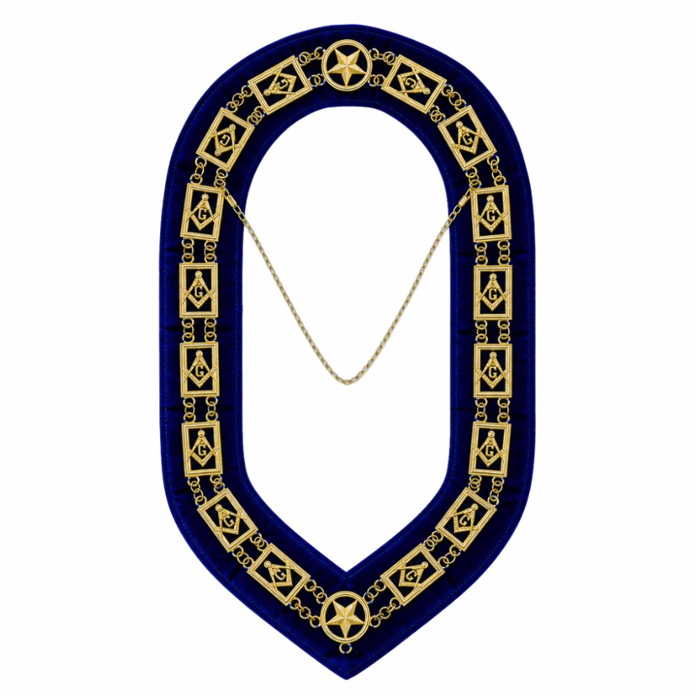 Master Mason Blue Lodge Chain Collar