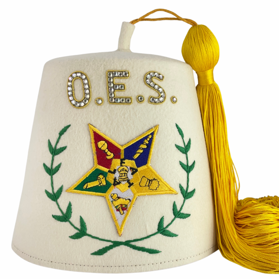 OES with Wreath, OES Fez