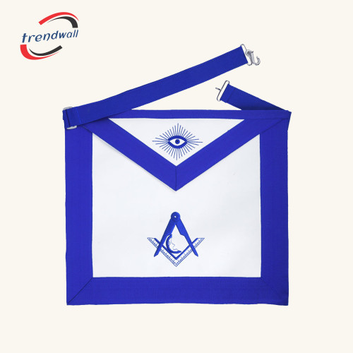 Junior Deacon Blue Lodge Officer Apron - Machine Embroidery