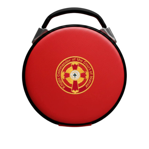 Knight Commander of the Court of Honor Scottish Rite Crown Cap Case
