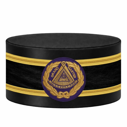 Grand Master Blue Lodge Crown Cap