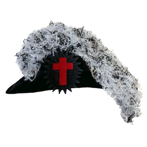 SIR KNIGHT KNIGHTS TEMPLAR COMMANDERY CHAPEAU