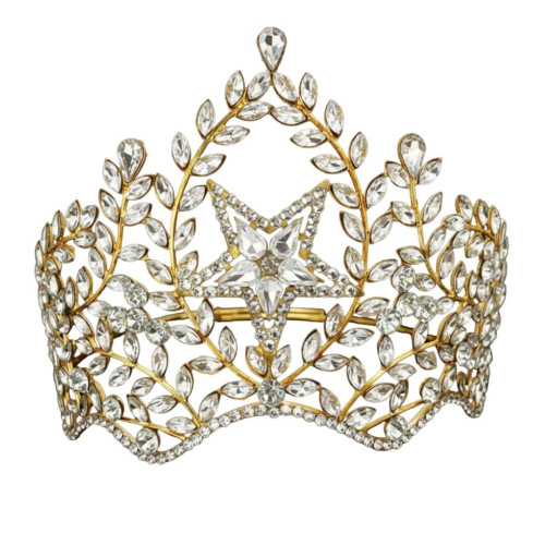 Masonic Regalia Clear Star Crown