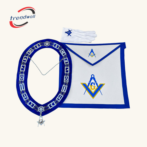 Senior Deacon Blue Lodge Officer Apron