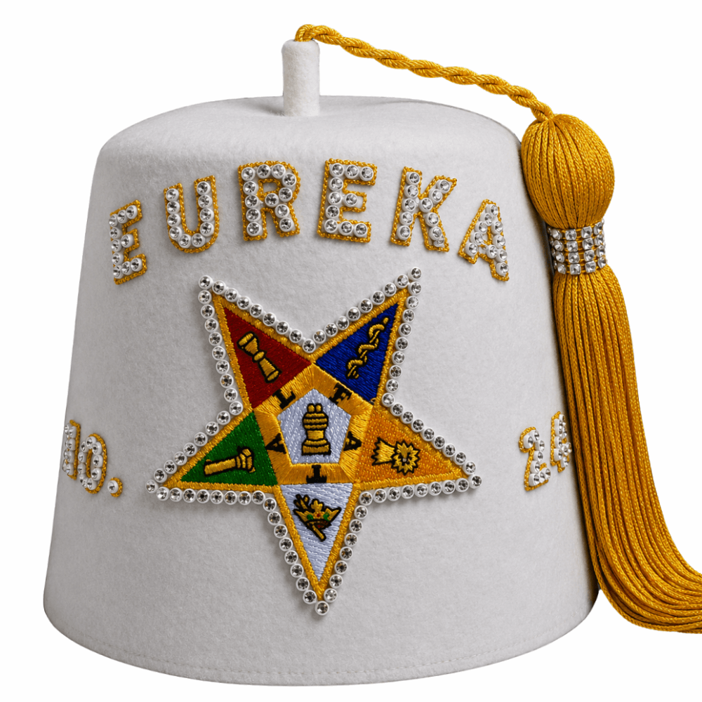 OES White Fez