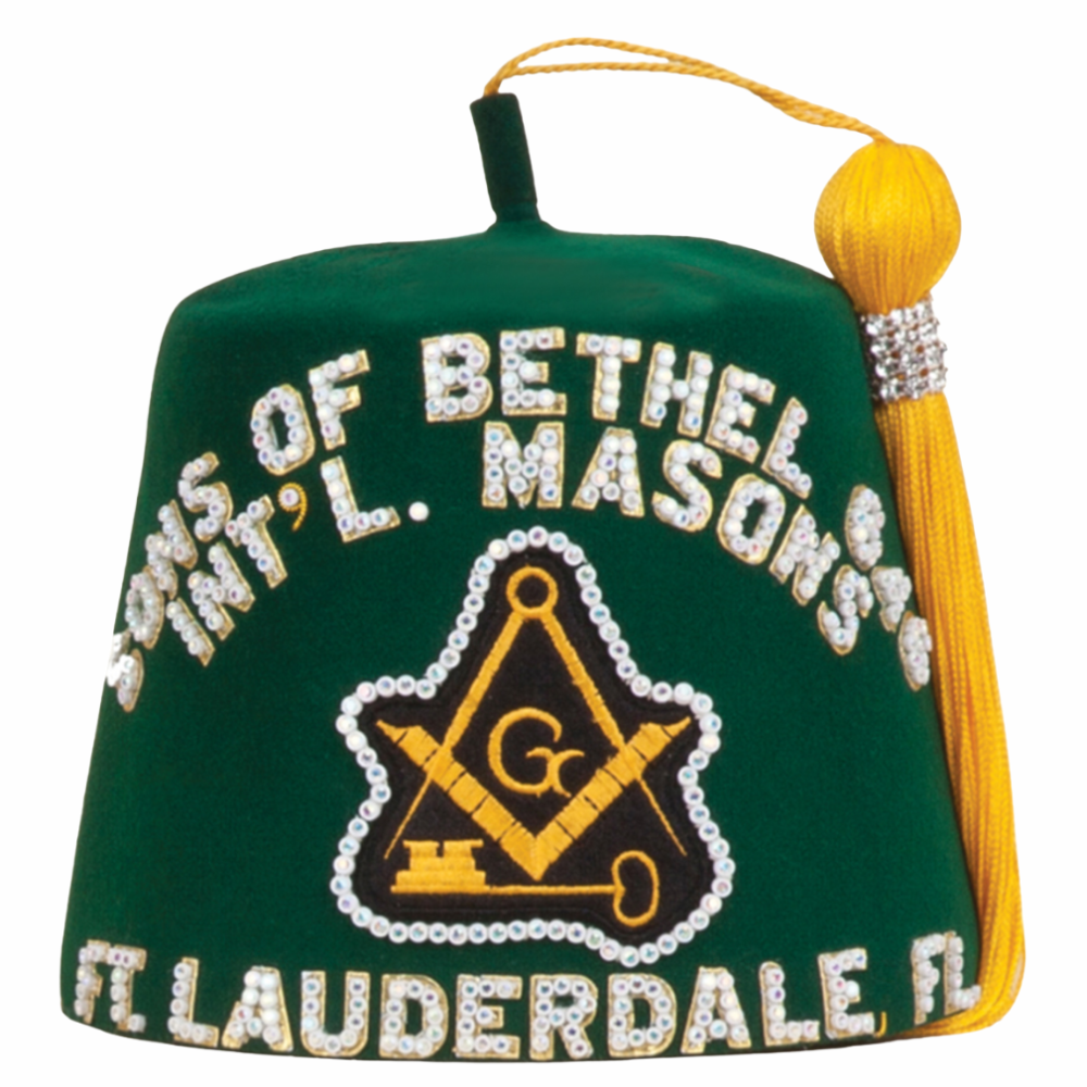 Men's International Masons Jewel Fez