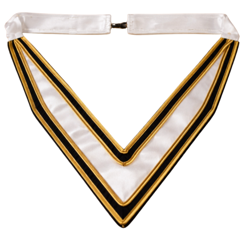 Grand Officers Malta Regulation Collar - Black Moire