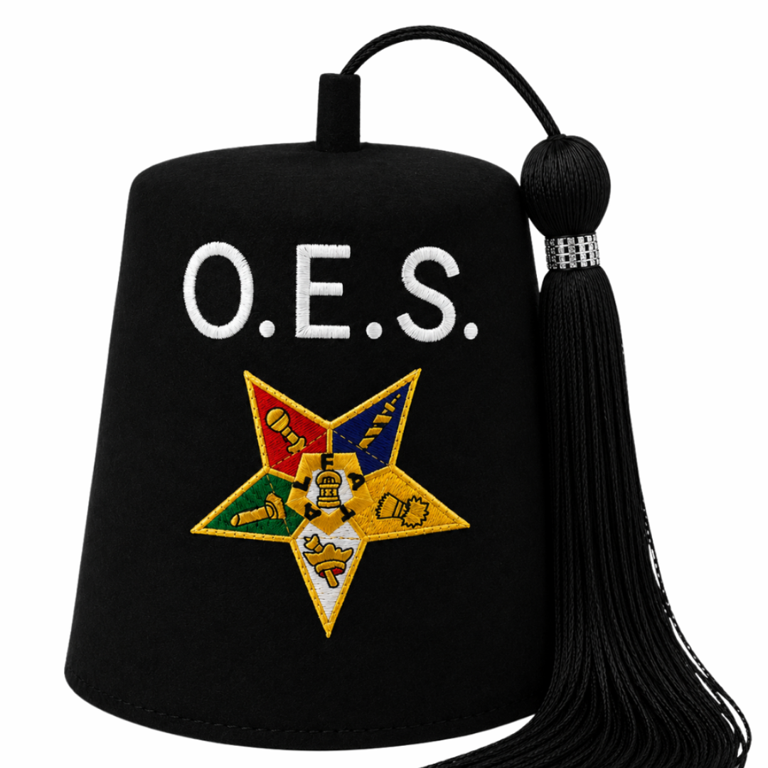 OES Black Fez