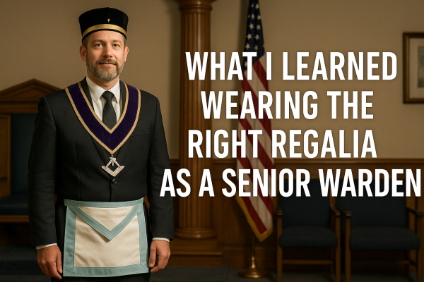 What I Learned Wearing Senior Warden Regalia