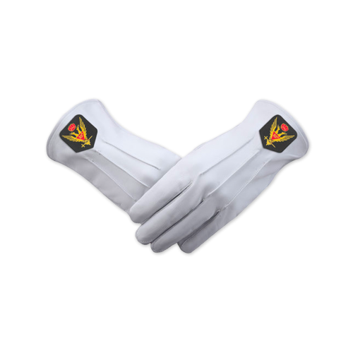 33rd Degree Scottish Rite Gloves