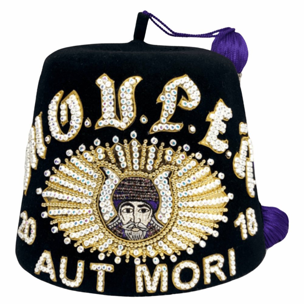 GROTTO Past Monarch Double Jewel Fez