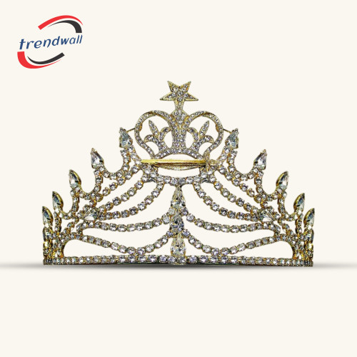 Amaranth Crown Gold Tone