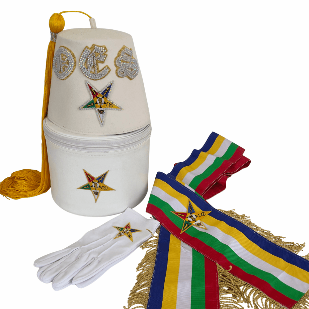 Freemasonry OES Fez Set