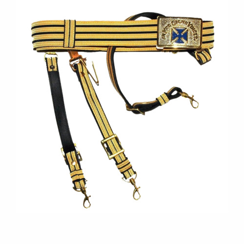 Past Grand Commander Knights Templar Commandery Belt