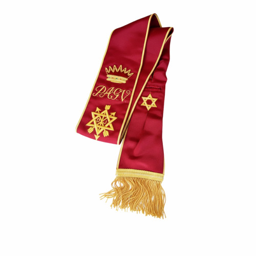 Grand Officers Order of the Secret Monitor AMD English Regulation Sash