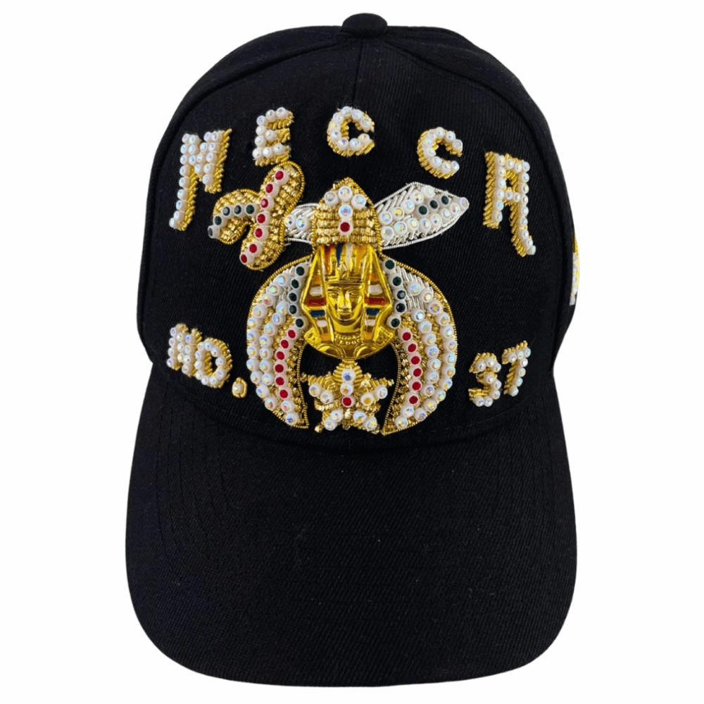 Shriners Black Color Cap