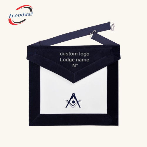 Senior Deacon Blue Lodge California Officer Apron 
