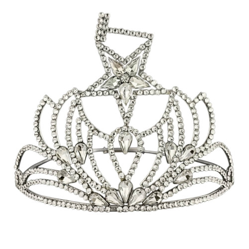 Masonic Grand Matron Clear Star Crown