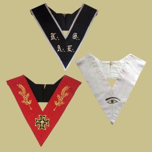 Fabric Embroidered collars