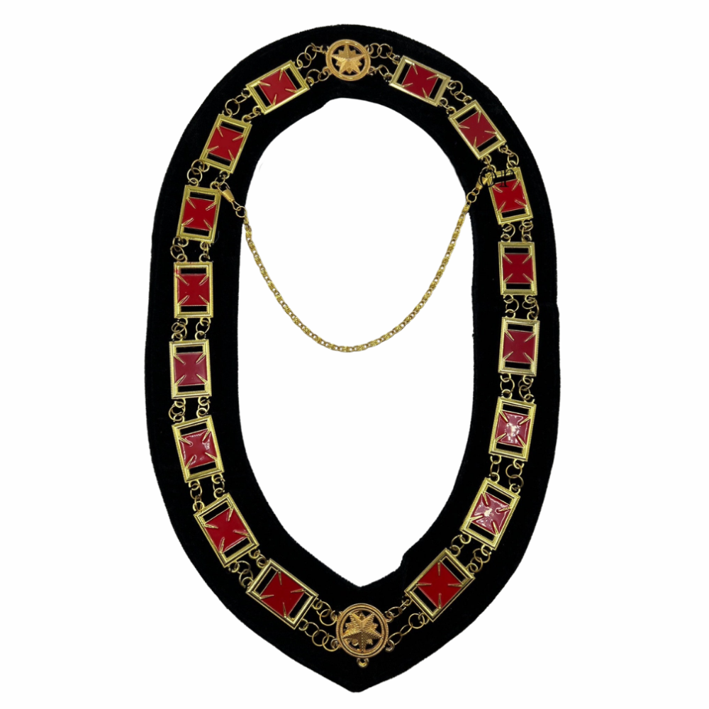Knights Templar Commandery Chain Collar