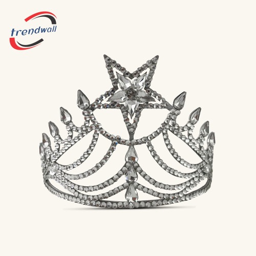 Masonic OES Crown Silver Tone Adjustable Fitting Best Quality