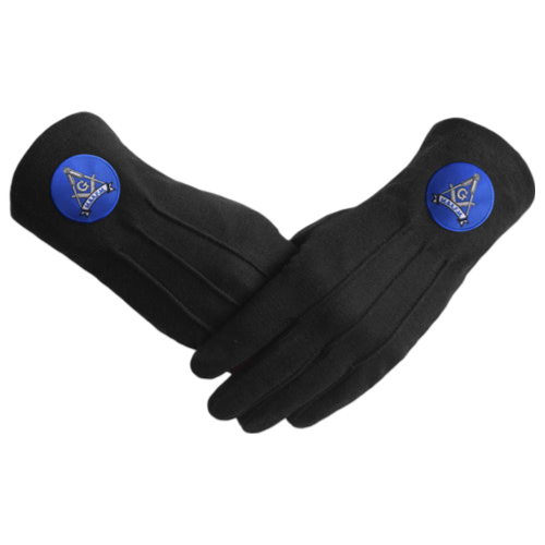 Master Mason Blue Lodge Gloves 