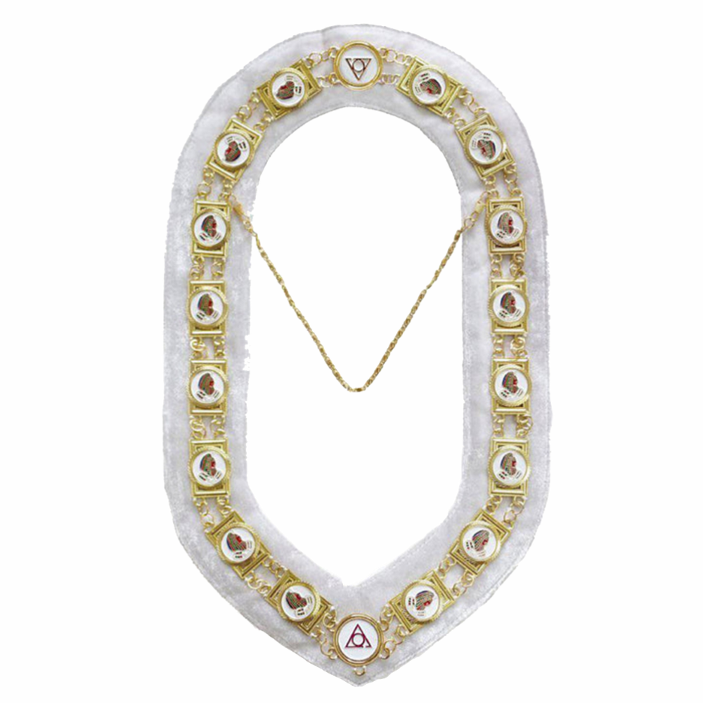LOCOP PHA Chain Collar with Wreath Emblem