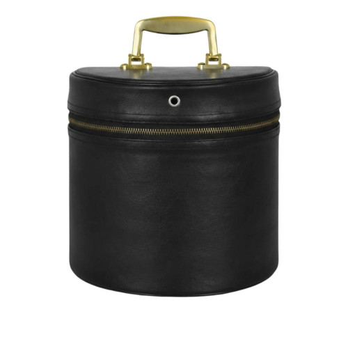 Masonic Fez case Black Leather