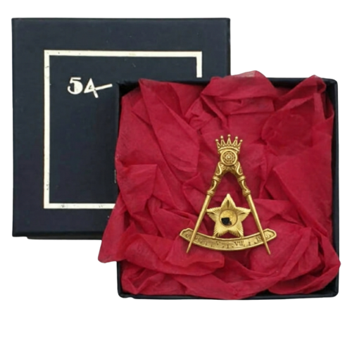 14TH DEGREE SCOTTISH RITE COLLAR JEWEL - SILVER METAL