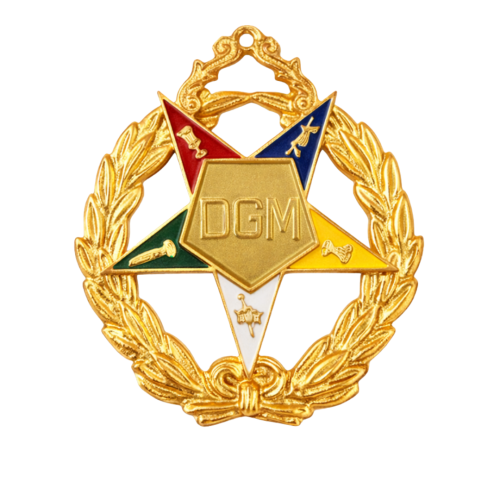 District Grand Matron OES Officer Collar Jewel