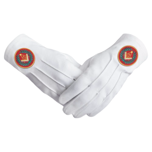 Master Mason Blue Lodge Gloves