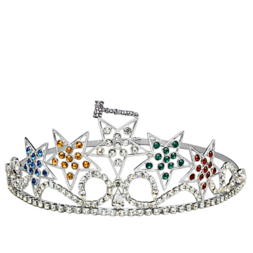 Past Matron OES 5 Star Crown With Gavel
